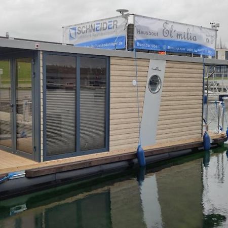 Отель Mobiles Hausboot El'Milia Braunsbedra Экстерьер фото