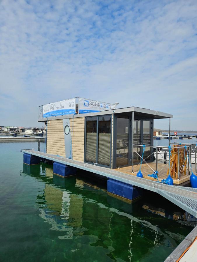 Отель Mobiles Hausboot El'Milia Braunsbedra Экстерьер фото